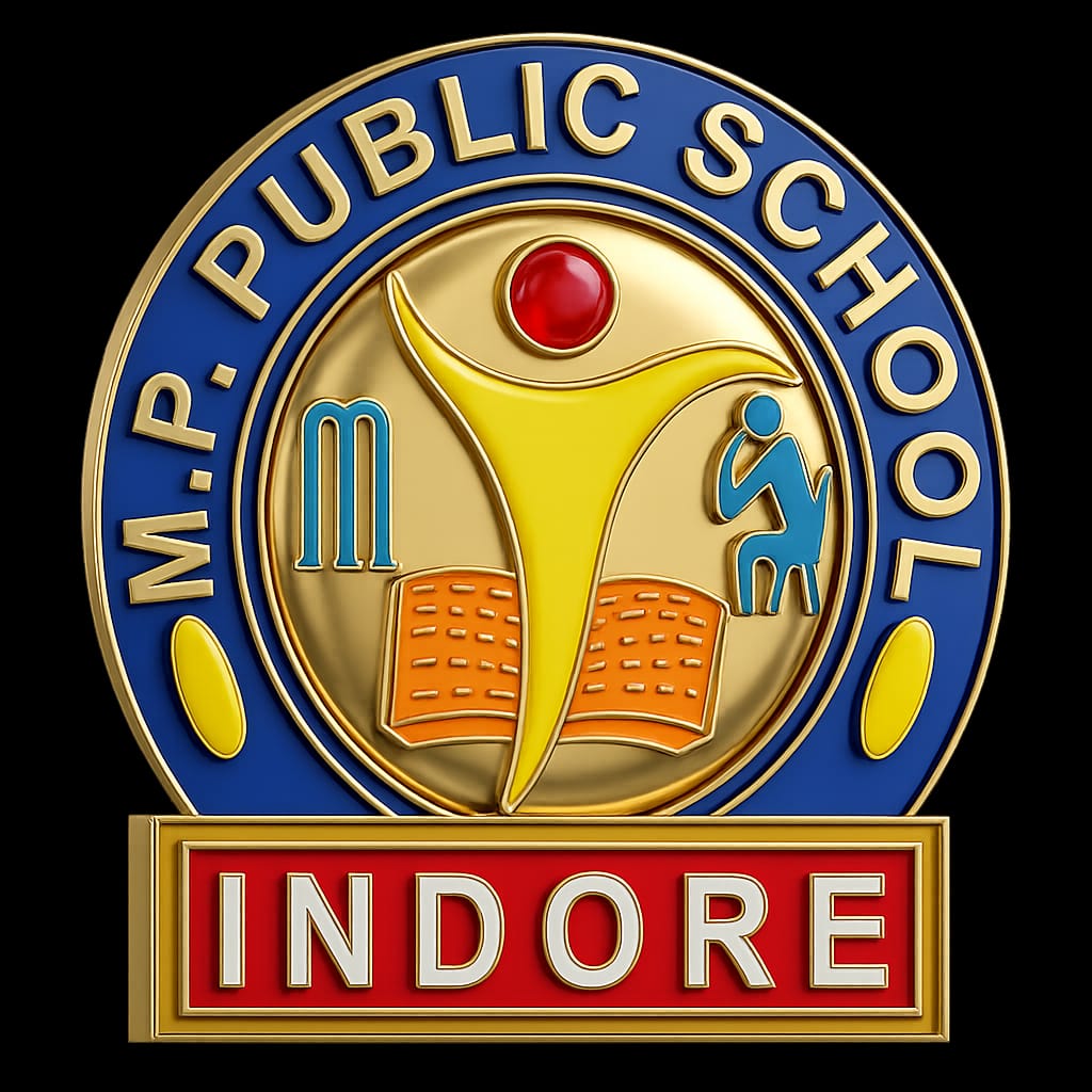 M.P. Public School Indore Logo