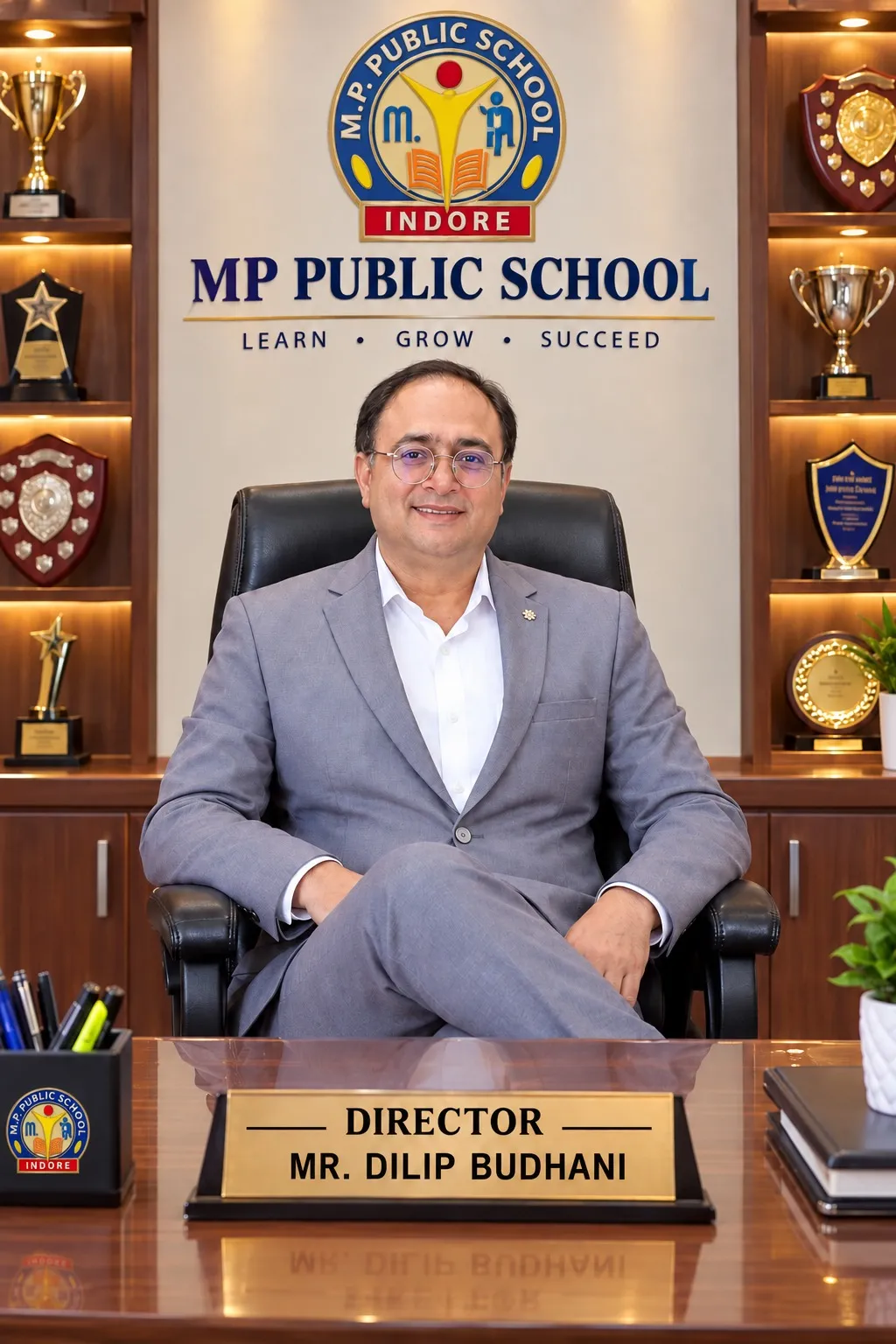 Mr. Dilip Budhani - Director of M.P. Public School Indore